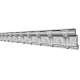 Потолочный плинтус Glanzepol GP-75